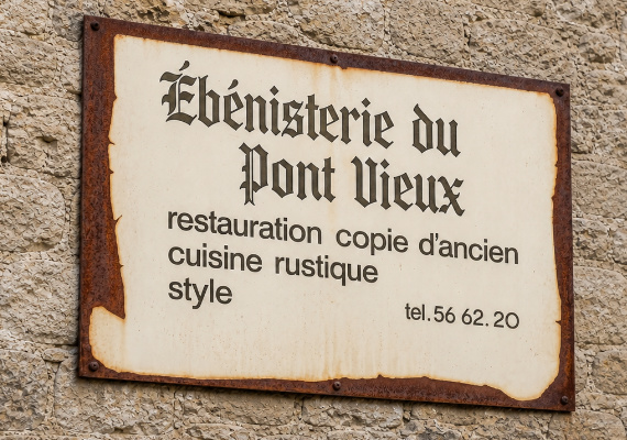 L'ébénisterie du Pont Vieux, berceau de Cuisines Sanchez